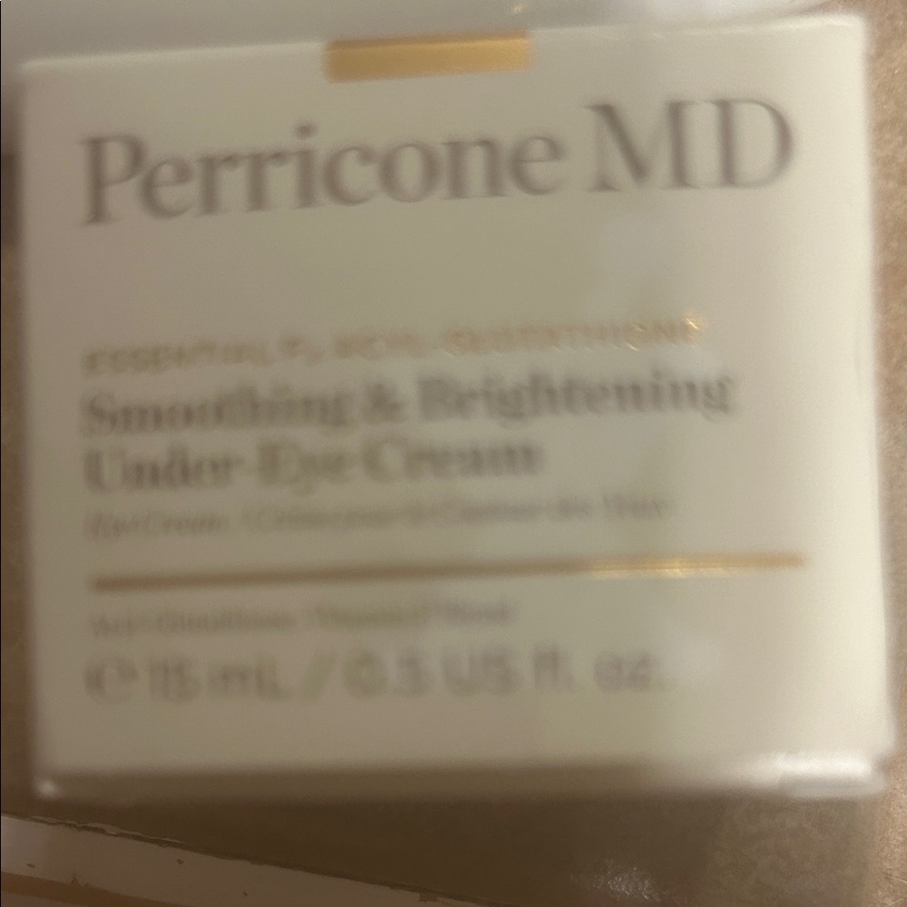 Perricone MD Smoothing & Brightening Under Eye Cream - White and Gold